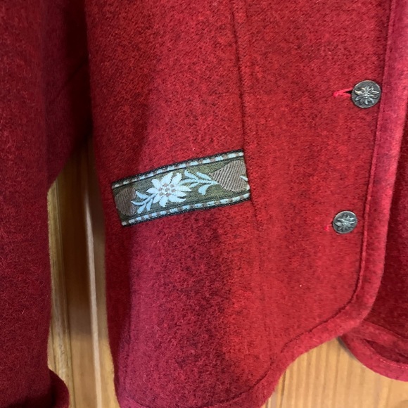 Oktoberfest Giesswein Boiled Wool Jacket Size 140 - Picture 4 of 10